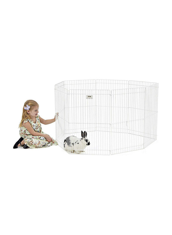 

Midwest Critterville Animal Exercise Pen, Small, White