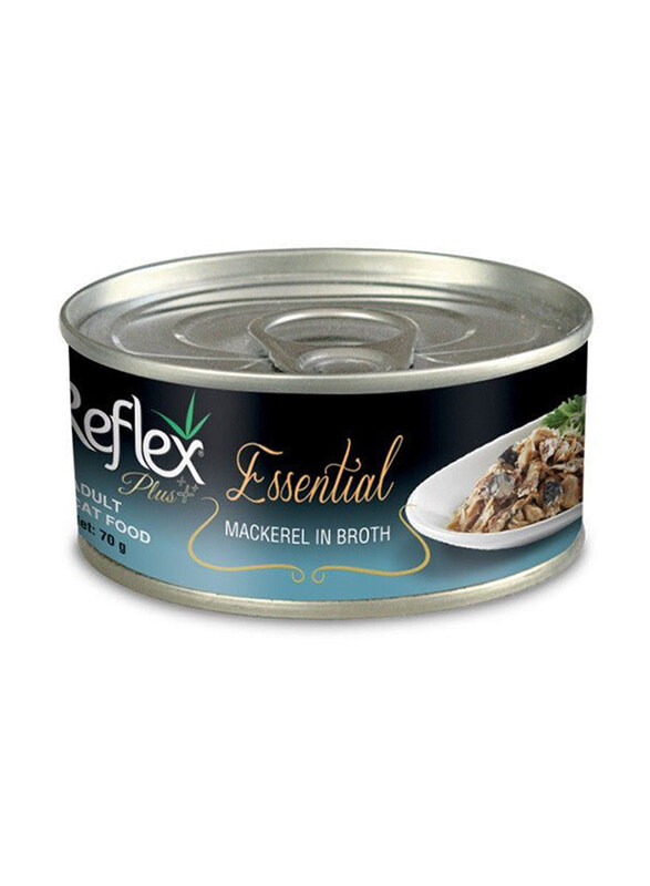 

Reflex Plus Essential Mackerel in Broth Wet Cat Food, 6 x 70g