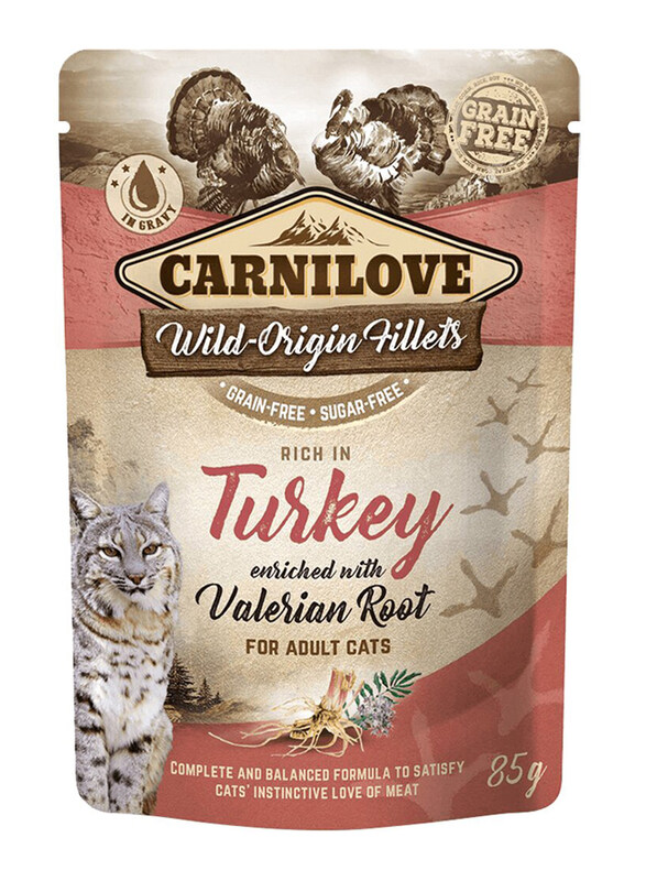 

Carnilove Turkey Wet Food for Adult Cats, 6 x 85g