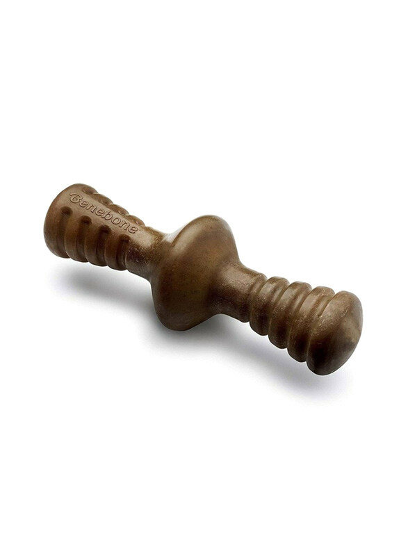 

Benebone Zaggler Peanut Dog Chew Toy, Medium, Brown
