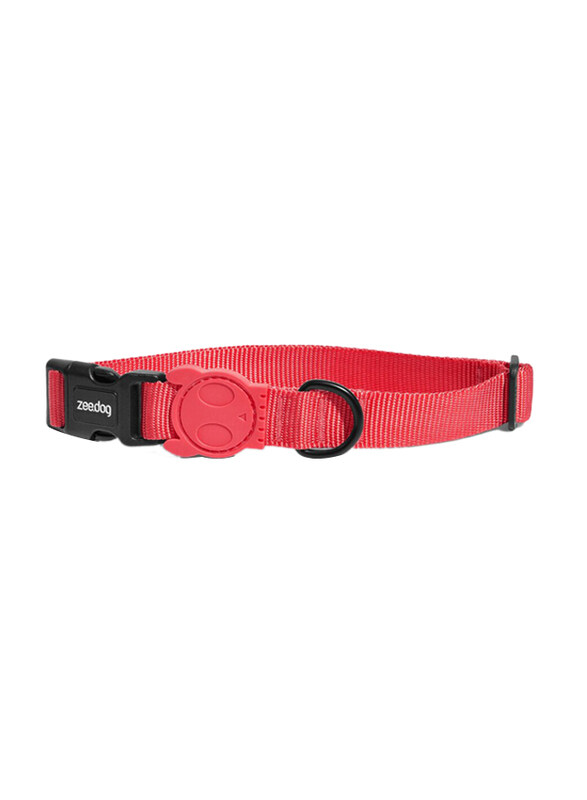 

Zee.Dog Collar, Medium, Neon Coral