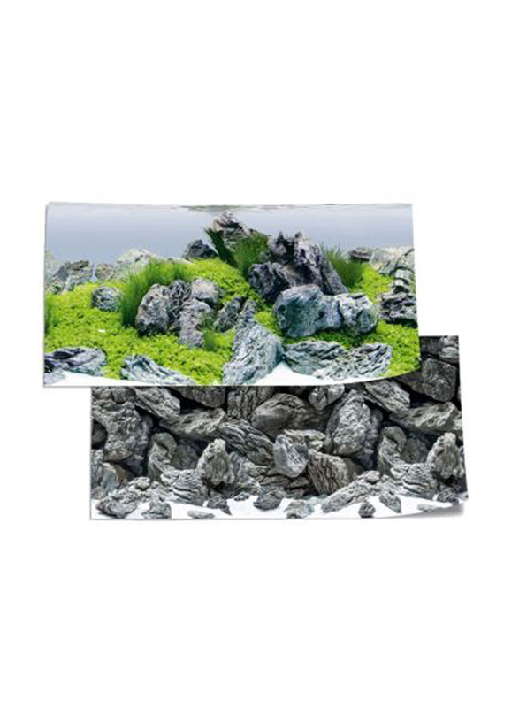Juwel Poster 4 Rock and Aquascape, Size XL, 150 x 60cm, Multicolour