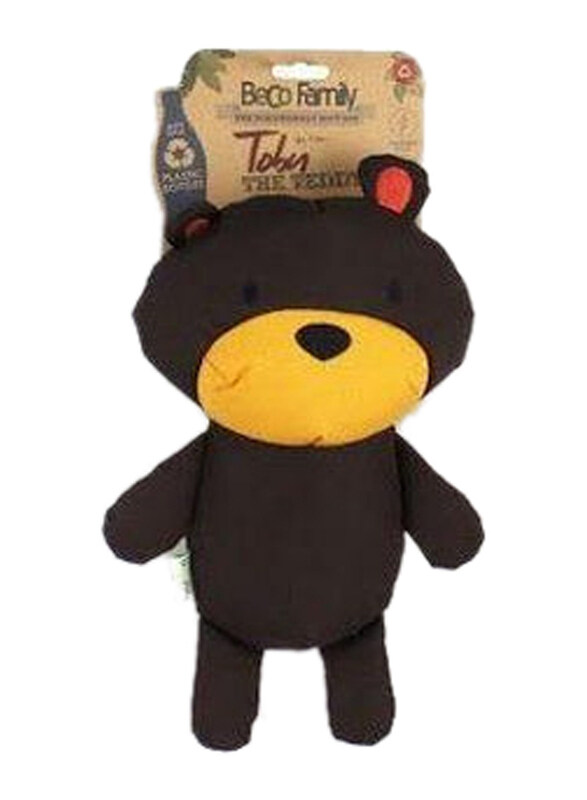 

Beco Recycled Soft Toy for Dog, L, Brown