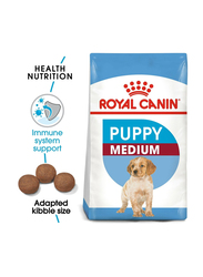 Royal Canin Size Health Nutrition Medium Puppy Dry Food for Dogs, 4Kg