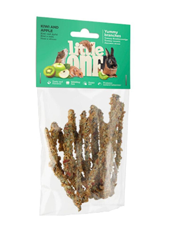 

Little One Snack Yummy Branches with Kiwi and Apple Dry Small Pets Food, 35g