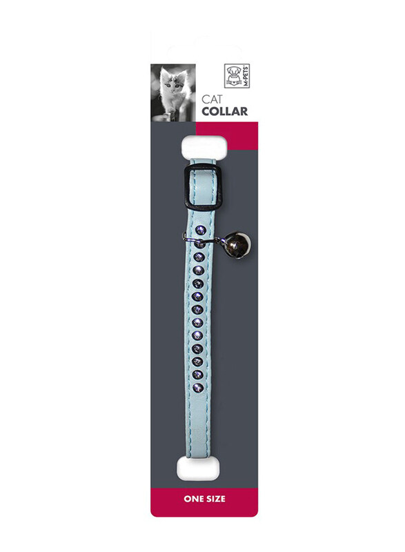 

M-Pets Jewel Cat Collar, Blue
