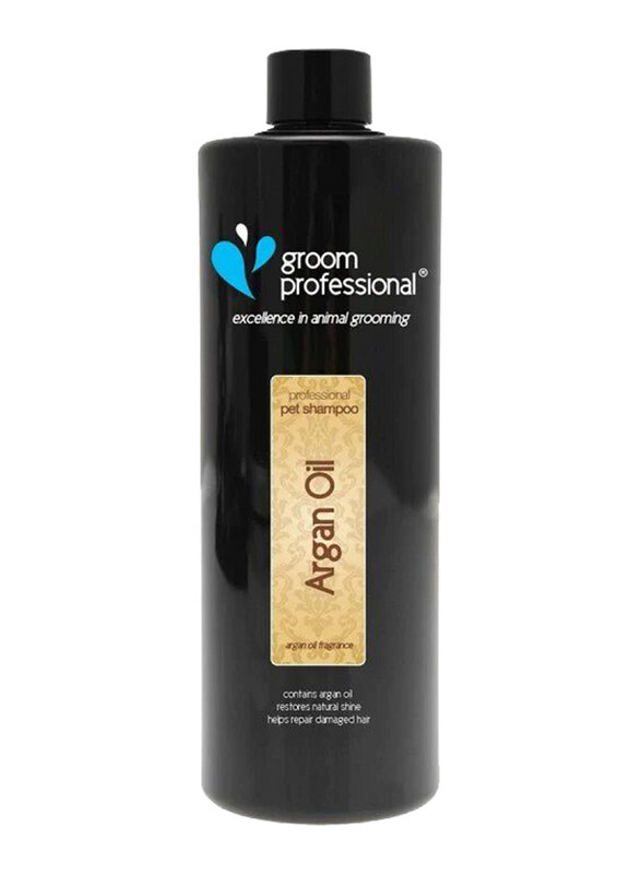 

Groom Professional Argan Oil Dog Shampoo, 450ml, Black