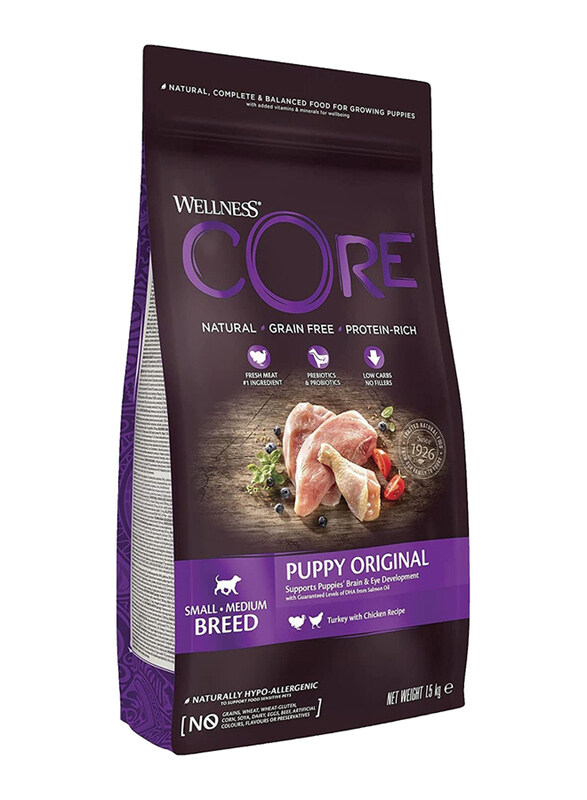 

Wellness Core DD Turkey with Chicken Recipe Dry Puppy Food, 1.54 Kg