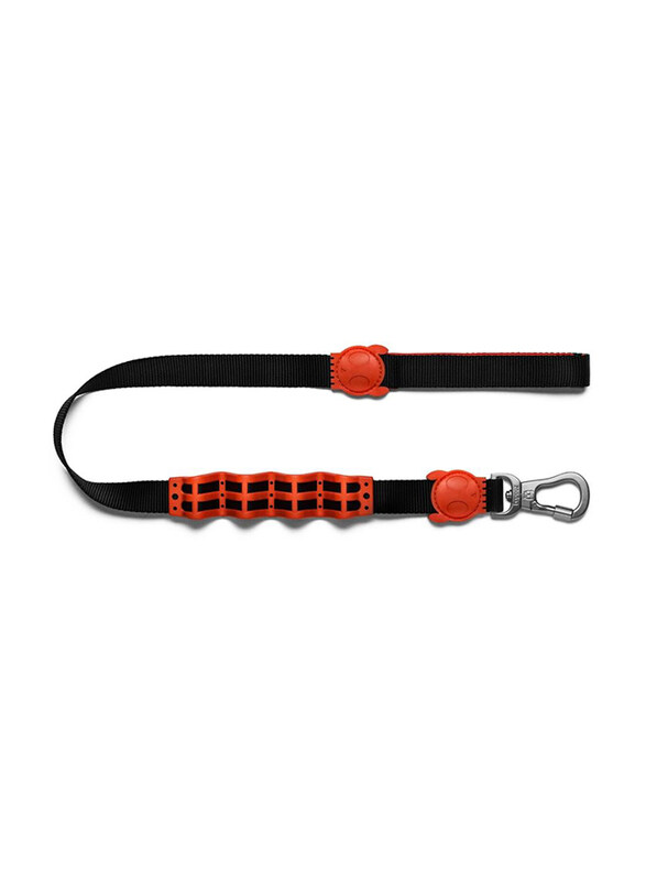 

Zee.Dog Ruff Leash for Dog, Small, Black/Red