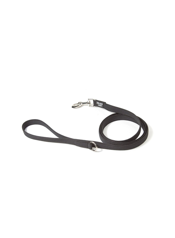 Julius-K9 Adjustable Leash Without Handle, W2cm x L1.8 Meter, Black/Grey