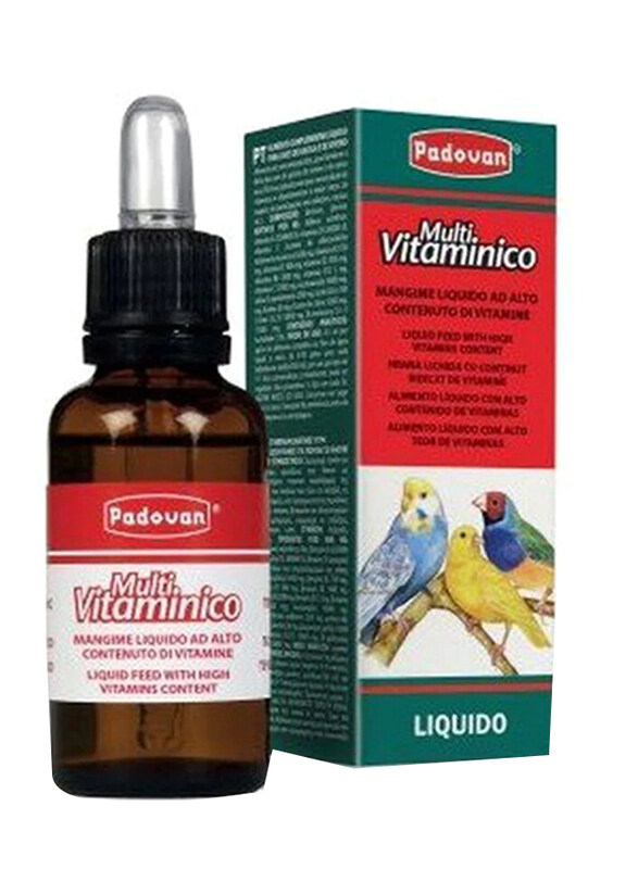 

Padovan Multivitaminico for Birds, 30ml, Clear