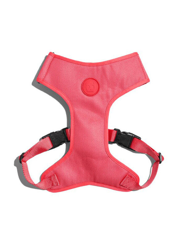 

Zee.Dog Neon Coral Adjustable Air Mesh Dog Harness, X-Small, Pink