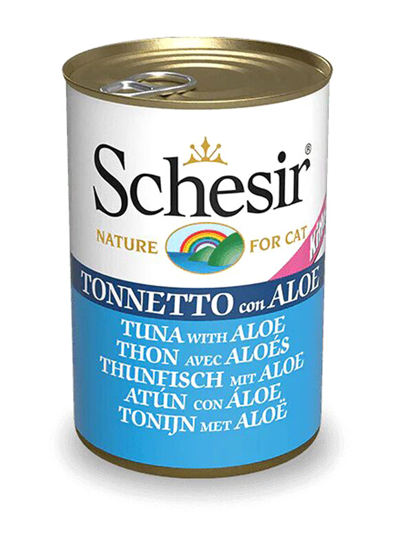 

Schesir Tuna With Aloe Wet Cat Food, 12 x 140g