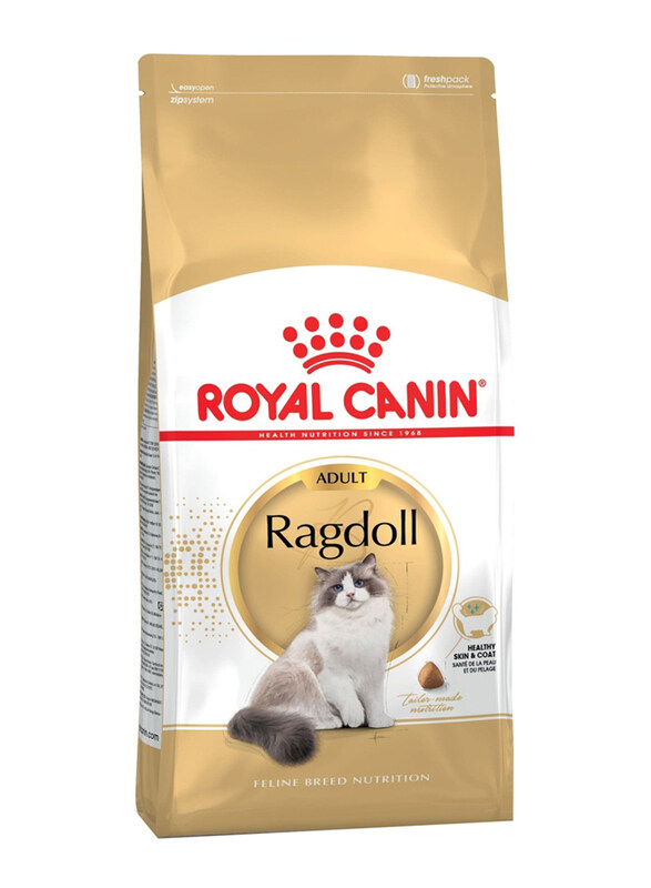 

Royal Canin Feline Breed Nutrition Ragdoll Adult Cat Dry Food, 2Kg