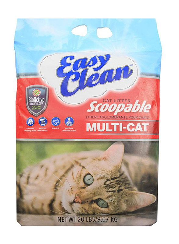 Easy Clean Multi-Cat Litter, 9.07 Kg