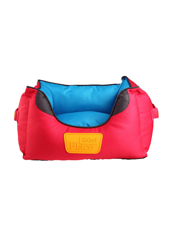 

Gigwi Place Soft Bed, Medium, Blue/Red