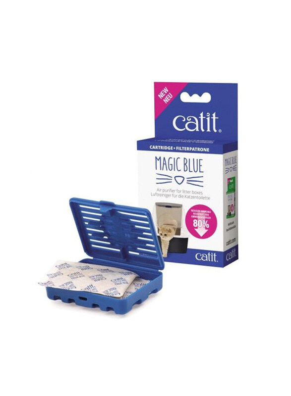 

Catit Magic Blue-Airpurifier for Litter Boxes, Blue