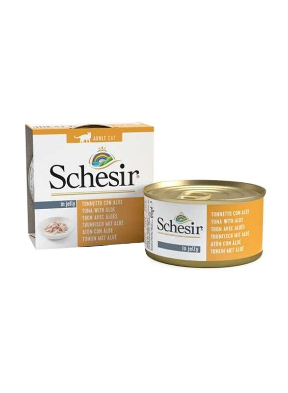 

Schesir Tuna With Aloe Cat Wet Food, 7 x 85g