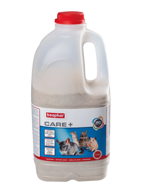 

Beaphar Chinchilla Bathing Sand for Pets, 1.3 Kg, Multicolour