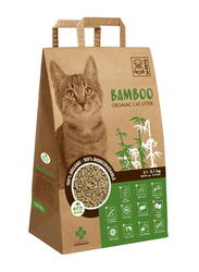 M-Pets Bamboo Organic & Biodegradable Cat Litter, 10L, Brown