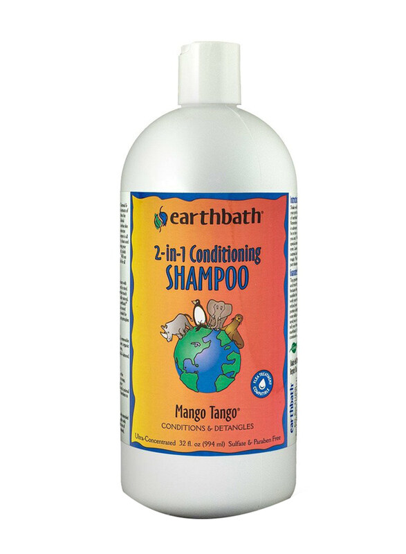 

Earthbath Mango Tango 2-in-1 Conditioning Shampoo, Conditions & Detangles, 32oz