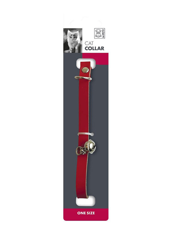 

M-Pets Caruso Cat Collar, Red