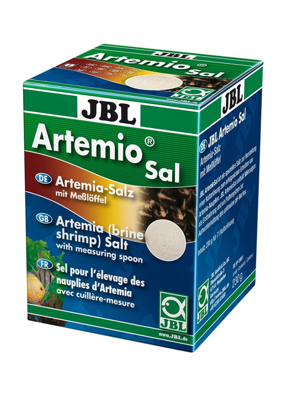 JBL Artemio Sal Salt for Cultivating Artemia Nauplii, 200ml