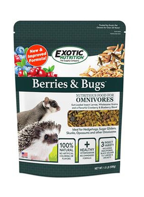 

Exotic Nutrition Berries & Bugs, 1.5lb