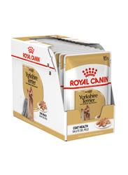 Royal Canin Breed Health Nutrition Yorkshire Adult Wet Dog Food, 12 x 85g