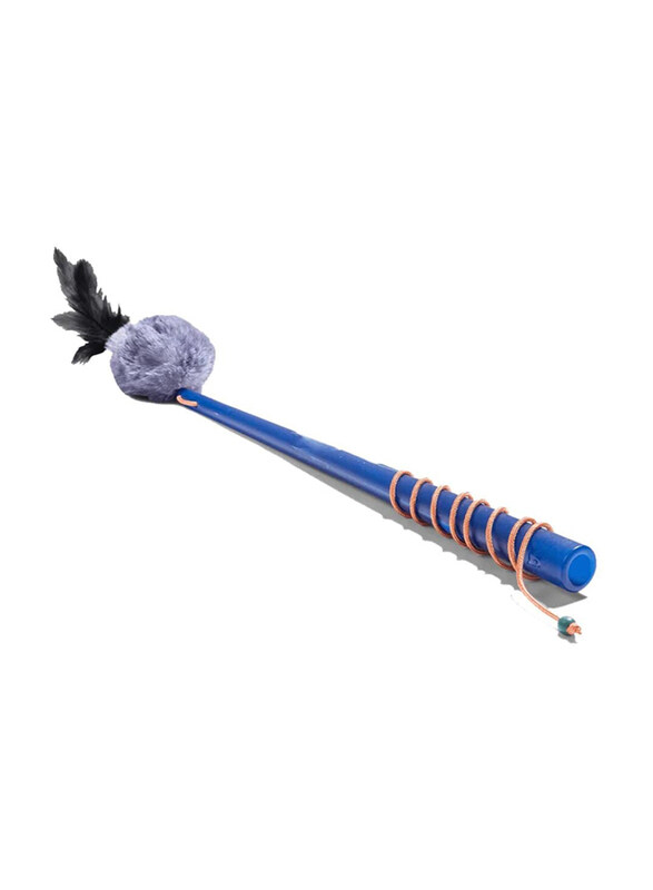 Zee.Cat Jupiter Wand Cat Toy, Blue