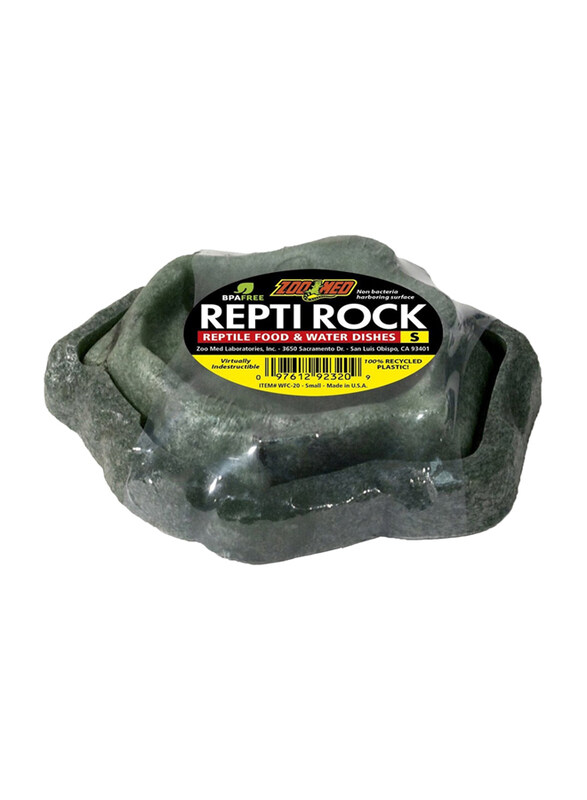 

Zoomed Combo Repti Rock Dish, Small, Green