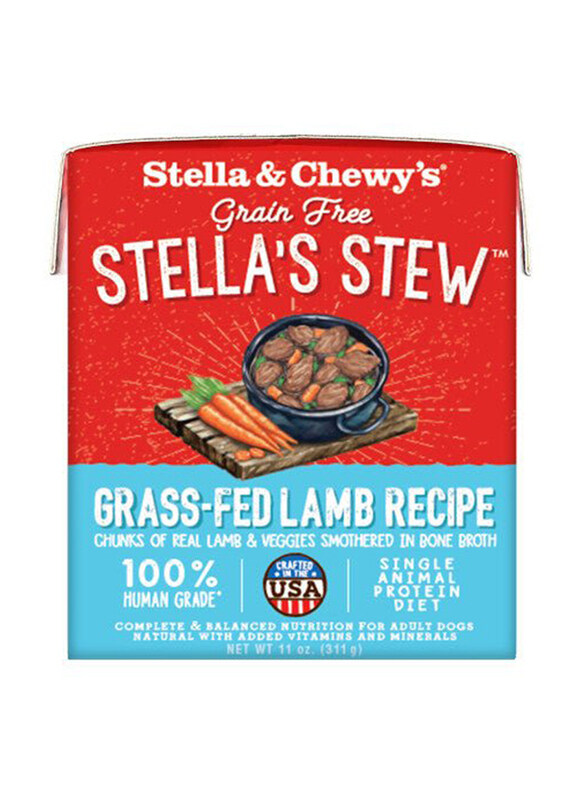 

Stella & Chewy's Lamb Grass Fed Recipe Dog Wet Food, 3 x 311g