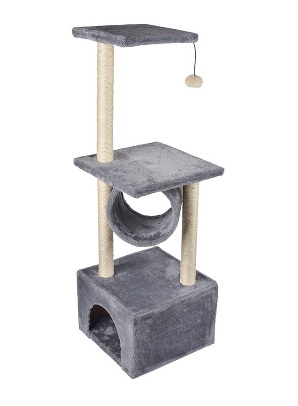 

M-Pets Cat Tree Taga, White/Grey