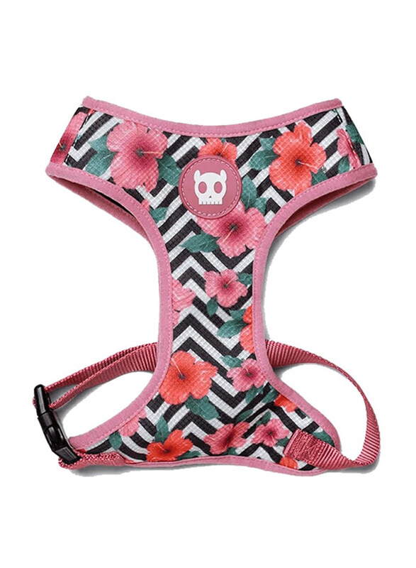 

Zee.Dog Mahalo Adjustable Air Mesh Harness for Dog, Large, Multicolour