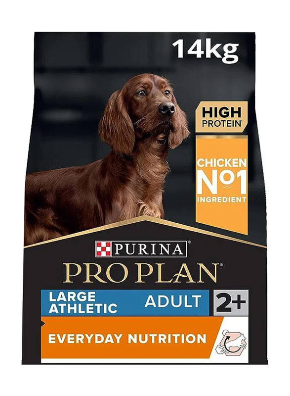 Purina Pro Plan Chicken Flavor Large Athletic Adult Dog Dry Food, 14 Kg