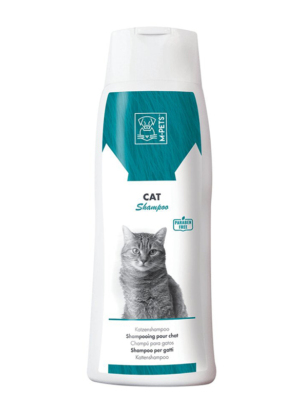 M-Pets Cat Shampoo, 250ml, White