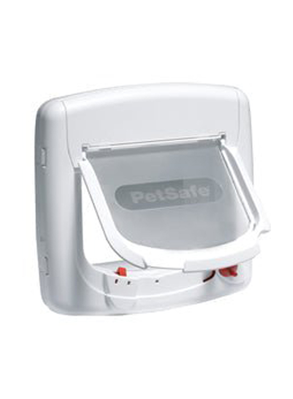 PetSafe 4 Way Locking Deluxe Cat Flap, Grey