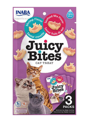 Inaba Juicy Bites Shrimp & Seafood Mix Flavor Cat Treats, 3 Piece