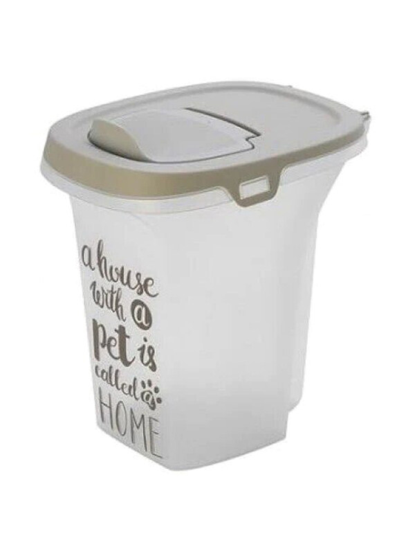

Moderna Trendy Story Cats & Dogs Food Container, 10 Litre, Grey