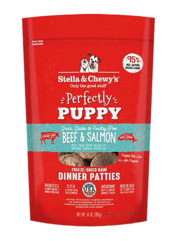 

Stella & Chewy's Perfectly Beef & Salmon Puppy Dry Food, 14oz