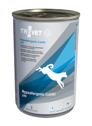 Trovet Hypoallergenic Lamb Wet Dog Food Can, 3 x 400g