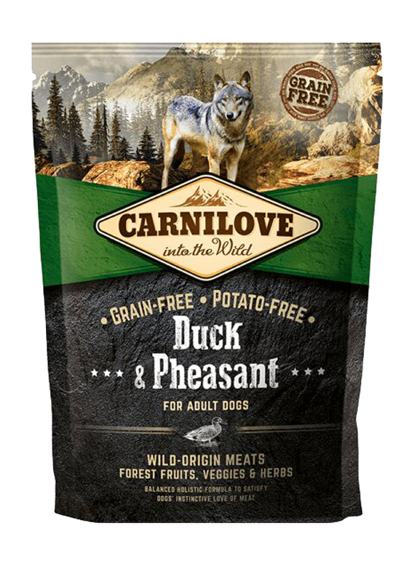 Carnilove Duck & Pheasant Adult Dry Dog Food, 1.5Kg