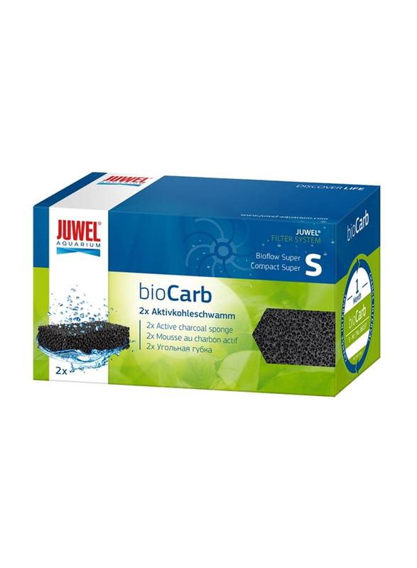Juwel Biocarb Charcoal Sponge, Size S, Black