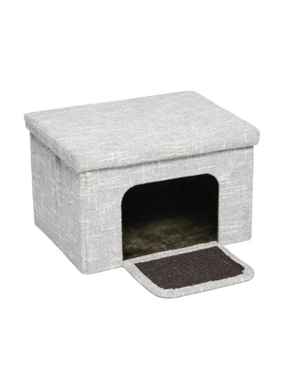 

Midwest Curious Cat Cube Cottage, Grey