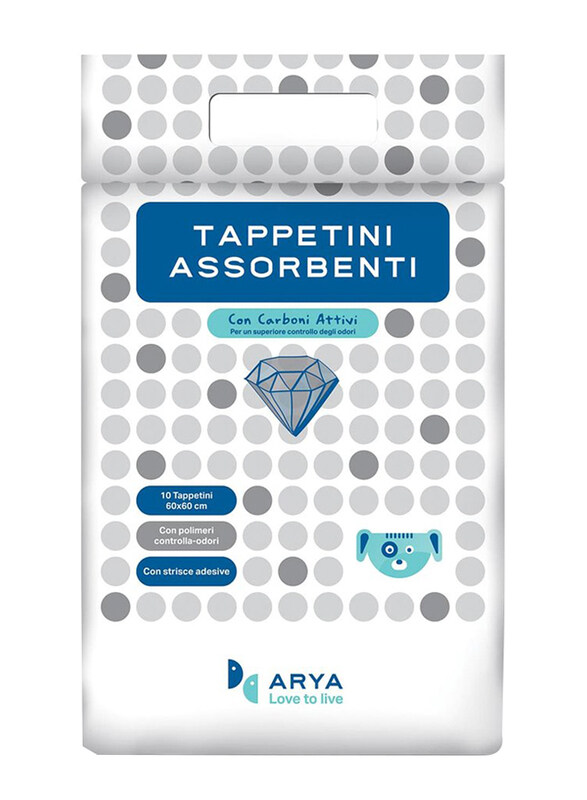 

Arya Carbon Activated Absorbing Mats, 60 x 60cm, 10 Pieces