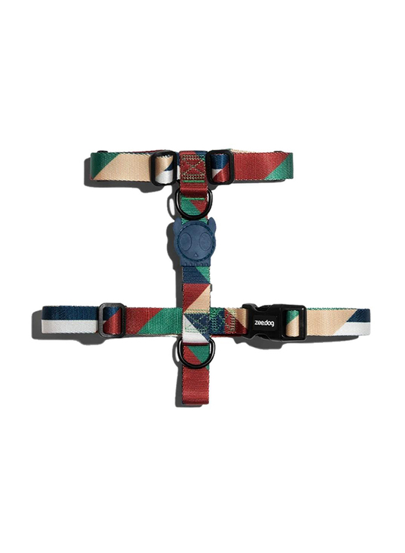 Zee.Dog Pacco H-Harness, Large, Multicolour