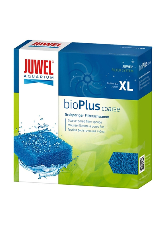 Juwel Bio Plus Coarse Sponge, Size XL, Blue