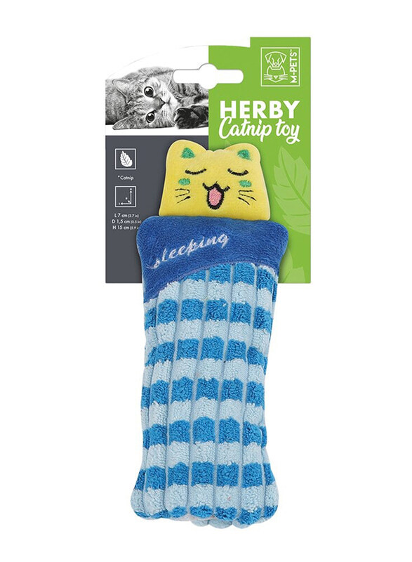 

M-Pets Herby Sleeping Cat Catnip Toy, Assorted