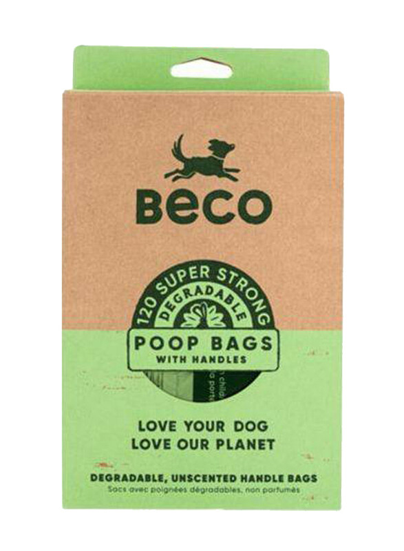 

Beco Bags with Handle, 120 Pieces, Green