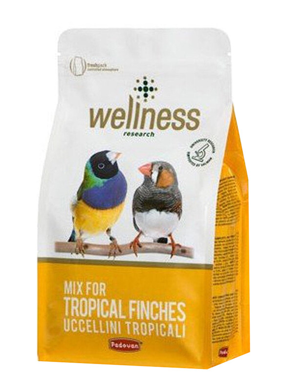 

Padovan Wellness Tropical Finches Dry Food for Birds, 1 Kg